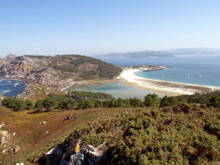 Appartamento Casa Apartamento Con Vistas Al Mar Cangas do Morrazo Esterno foto