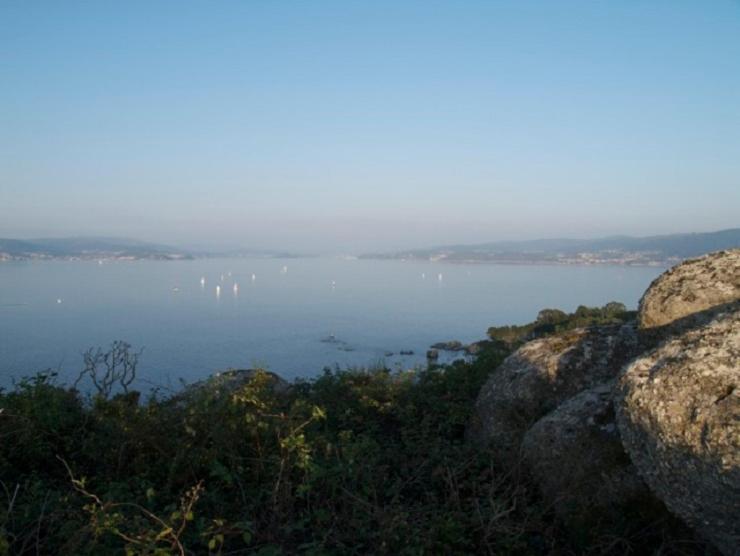 Appartamento Casa Apartamento Con Vistas Al Mar Cangas do Morrazo Esterno foto