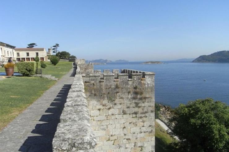 Appartamento Casa Apartamento Con Vistas Al Mar Cangas do Morrazo Esterno foto